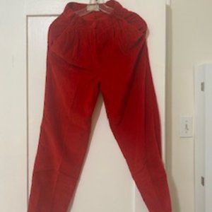 United Color of Bennetton Red Long Pant